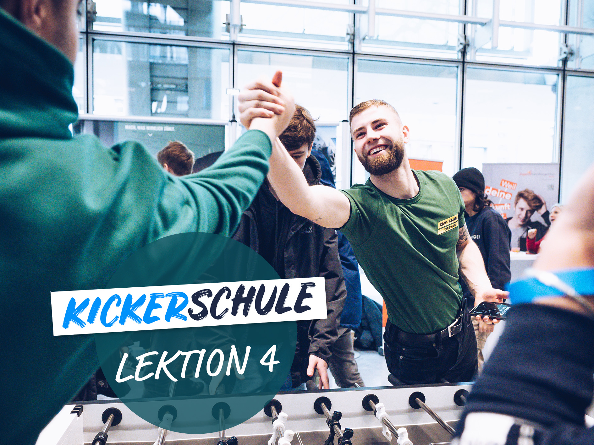 Kickerschule - Lektion 4: Positionswechsel